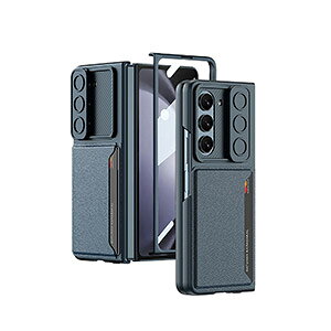 Samsung Galaxy Z Fold5 5G �܂肽���݌^ �X�}�[�g�t�H�� �P�[�X ����ق��肩���� CASE 2�d�\�� PU���U�[&PC �Ռ��h�~ �J�b�R���� �X���C�h�� �����Y�ی� ����h�~ �l�C �������� ������� �J�[�h��