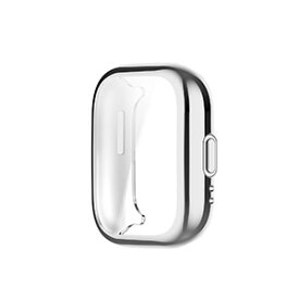 Amazfit Active ケース ウェアラブル端末・スマートウォッチ フルカバー 液晶保護 クリア メッキ仕上げ TPU素材 シンプルで 一体型 スマートウォッチ ソフトカバー CASE 落下 衝撃 便利 軽量 簡易着脱 人気 保護ケース カバー