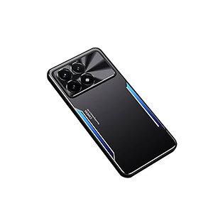 Poco X6 Pro �P�[�X �ϏՌ� �J�o�[ ����ق��肩���� �Ռ��ɋ���TPU+�A���~�w�ʃp�l�� �����̎��� 2�d�\�� �Ռ��h�~ �������� ������� �l�C �V���I�~ ���� POCO X6 �v�� �P�[�X �w�ʃJ�o�[ CASE ��