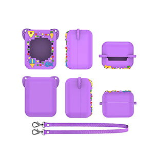 BitzeeInteractive ToyDigital Pet �P�[�X �_��̂���V���R���f�ނ� �J�o�[ �^�J���g�~�[ �Ƃт��� ����[�т��� CASE �ϏՌ� �����h�~ ���[ �ی� �\�t�g�P�[�X �֗� ���p �������� ������� �J�o�[ 