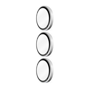 1セット 合計3枚入 ナッシング Nothing Phone (3) カメラ保護ガラスフィルム カメラレンズ保護カバー アルミニウム合金+強化ガラス製 独立型 カメラカバー キズ防止 露出オーバー防止 耐衝撃 防