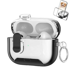 Apple AirPods Pro 3 �P�[�X �_���TPU�f�� �N���A �J�o�[ �C���z���E�w�b�h�z�� �A�N�Z�T���[ �������� �l�C �A�b�v�� �G�A�[�|�b�Y �v�� ��3���� CASE �ϏՌ� �\�t�g�P�[�X �֗� �y�� �J�o�[ �}��