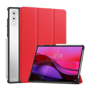 Lenovo Yoga Tab Plus �P�[�X �ϏՌ� �J�o�[ 12.7�C���` ���m�{ ���K�^�u�v���X 12.7�^ �蒠�^�P�[�X PU���U�[�� �I�[�g�X���[�v�@�\ �֗� �l�C �������� ������� �����₷�� ����h�~ �X�^���h�@�\ 