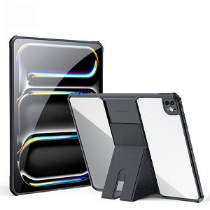 Apple iPad Air 13�C���` (M4�`�b�v) 2026�N�t���f�� �P�[�X �^�u���b�g�P�[�X CASE ���^ �N���A ����ق��肩���� �ϏՌ� TPU&PC�f�� �J�o�[ �X�^���h�@�\�t�� ���� �l�C �w�ʃJ�o�[