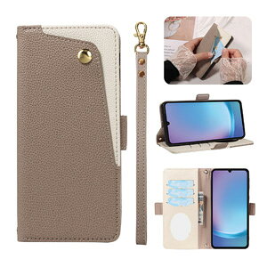 Galaxy A07 5G �P�[�X �J�o�[ Samsung �M�����N�V�[ A07 5G �J�o�[ �蒠�^ ���z�^ TPU&PU���U�[ ������� ����h�~ �X�^���h�@�\ �֗� �X�g���b�v�t�� �J�[�h���[ �J�b�R���� �l�C �X�}�z �蒠�^�J�o�[ 