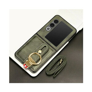 ZTE �k�r�A �t���b�v3 ZTE Nubia Flip3 5G �P�[�X ����ق��肩���� �܂肽���݌^ �X�}�z�A�N�Z�T���[ PC+PU���U�[�f�� CASE �X�}�z�ی� �n�[�h�P�[�X ������ �ϏՌ� �y�� �X�g���b�v�t�� �����₷