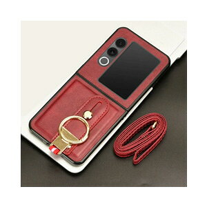 ZTE �k�r�A �t���b�v3 ZTE Nubia Flip3 5G �P�[�X ����ق��肩���� �܂肽���݌^ �X�}�z�A�N�Z�T���[ PC+PU���U�[�f�� CASE �X�}�z�ی� �n�[�h�P�[�X ������ �ϏՌ� �y�� �X�g���b�v�t�� �����₷