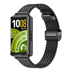 Huawei Band 11/Band 11 Pro �Ή� �X�e�����X�o���h ���^���o���h �����x���g ������ �r�W�l�X �ʋ� �t�H�[�}�� �h�� �ϋv�� �T�C�Y�����\ �ȒP���� �j�����p �t�@�[�E�F�C �o���h11 �o���h11Pro ��