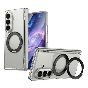 �T���X�� �M�����N�V�[ Samsung Galaxy Z Fold8 Ultra 5G �P�[�X �J�o�[ �܂肽���݌^Android�X�}�z�A�N�Z�T���[ PC+�����K���X �}�O�l�b�g�����O�t�� �X�^���h�@�\�t�� �q���W�ی� CASE �ϏՌ��J�o�[ �S