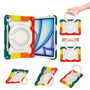 Apple iPad Air 13C` iPad Pro 13C` 7 Jo[ ^ubgی PC&VRfސ 莝 360°] X^h@\t yV[ Ռz P[X lC p  ACpbh GA