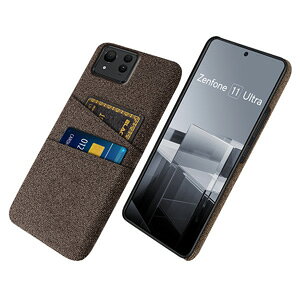 ASUS Zenfone 11 Ultra �P�[�X �ϏՌ� ����ق��肩���� CASE �w�ʃf�j���� �L�����p�X�� �w�ʃJ�[�h�|�P�b�g �����₷�� PC�f�� �n�[�h�J�o�[ �l�C �w�ʃJ�o�[ �������� �G�C�X�[�X �A�X�[�X �[��