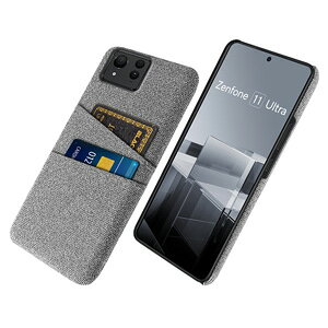 ASUS Zenfone 11 Ultra �P�[�X �ϏՌ� ����ق��肩���� CASE �w�ʃf�j���� �L�����p�X�� �w�ʃJ�[�h�|�P�b�g �����₷�� PC�f�� �n�[�h�J�o�[ �l�C �w�ʃJ�o�[ �������� �G�C�X�[�X �A�X�[�X �[��