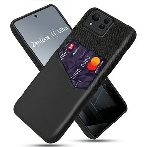 ASUS Zenfone 11 Ultra �P�[�X �ϏՌ� ����ق��肩���� CASE �v���X�`�b�N�� �f�j���� �w�ʃJ�[�h�|�P�b�g �����₷�� PC�f�� �n�[�h�J�o�[ �l�C �w�ʃJ�o�[ �������� �G�C�X�[�X �A�X�[�X �[���t