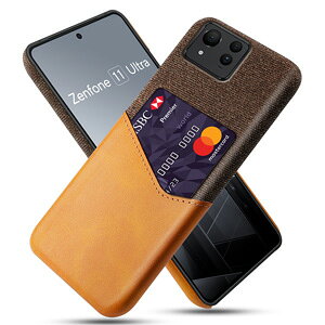 ASUS Zenfone 11 Ultra �P�[�X �ϏՌ� ����ق��肩���� CASE �v���X�`�b�N�� �f�j���� �w�ʃJ�[�h�|�P�b�g �����₷�� PC�f�� �n�[�h�J�o�[ �l�C �w�ʃJ�o�[ �������� �G�C�X�[�X �A�X�[�X �[���t