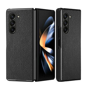 Samsung Galaxy Z Fold6 5G サムスン ギャラクシー Z フォールド6 ケース カバー 折りたたみ型Androidスマホアクセサリー アクリル&TPU&PUレザー CASE 耐衝撃カバー 軽量 持ちやすい 全面保護 カッコいい