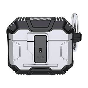 Apple airpods4 ��4���� 2024���f�� �P�[�X �ϏՌ� �J�o�[ TPU&PC�f�ނ̃J�o�[ �Ɨ��ȃ{�^���t�� �C���z���E�w�b�h�z�� �G�A�[�|�b�Y CASE �����h�~ ���[ �ی� �֗� �n�� ���p ���� �l�C ������� �P�[