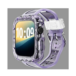�A�b�v�� �A�b�v���E�H�b�`10 Apple Watch Series 10 42mm/46mm�E�F�A���u���[���E�X�}�[�g�E�H�b�` �N���A �g�` ���� �o���h TPU�f�� �r���v�x���g �x���g �l�C �����x���g �ւ��x���g �}���`�J���[ 