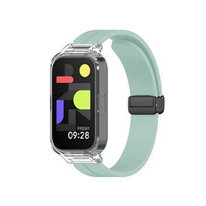 Xiaomi Smart Band 9 Active ���� �o���h �I�V������ PC�P�[�X �n�[�h�J�o�[ �V���R���f�� �����p �x���g �ւ��x���g �}���`�J���[ �ȒP���� ���C�z�� �u�₩ �g�тɕ֗� ���p �l�C �x���g �������� 