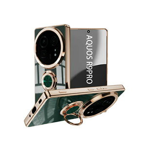 �V���[�v �A�N�I�X R9 �v�� SHARP AQUOS R9 Pro SH-54E �P�[�X �ϏՌ� �J�o�[ �^�t�Ŋ�� TPU�f�� �X�^���h�@�\�t�� �G�b�W�E���b�L �Ռ��z�� �����h�~ ������� �J�b�R���� �֗� ���p �l�C �Ռ��ɋ���