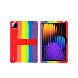 �V���I�~ ���� �p�b�h 7 �v�� Xiaomi Pad 7 / Pad 7 Pro 2024���f�� 11.2�^(�C���`) �\�t�g�P�[�X �^�u���b�g�P�[�X �_��̂���V���R���f�� �X�^���h�@�\�t�� CASE ���^ ���C���{�[ ����ق��肩���