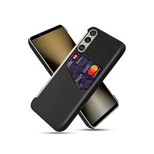 SONY Xperia 1 VII Xperia 10 VII P[X ϏՌ Jo[ ق肩 PC+PUU[+z n[hJo[ J[h[ ֗ p lC X}z \j[ GNXyA 1 VII GNXyA 10 VII wʃJo[ C