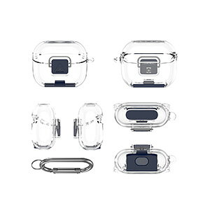 Samsung Galaxy Buds3 FE �N���A�P�[�X �ϏՌ� �J�o�[ �Ɠ��ȃX�C�b�` TPU�f�� �C���z���E�w�b�h�z�� �T���X�� �M�����N�V�[ �o�b�Y3 FE �P�[�X CASE �����h�~ ���[ �ی� ������� �\�t�g�P�[�X ������