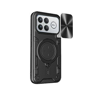 POCO F8 Pro �P�[�X POCO F8 Ultra �ϏՌ� �J�o�[ �}�O�l�b�g���ԍڃz���_�Ή� �X���C�h���J���������Y�J�o�[�t�� �����Y�ی� �X�^���h�@�\ �����O�t�� 2�d�\�� ���� �V���I�~ POCO F8 �v�� / F8 �E���g