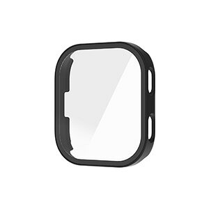 Amazfit Bip Max �N���A�P�[�X �E�F�A���u���[���E�X�}�[�g�E�H�b�` �h�� �v���X�`�b�N+�����K���X �t���ی� �V���v���� LCD�X�N���[���ی� �����h�~ �t�B������� �Ռ��z�� �y�� �S�ʕی� �l
