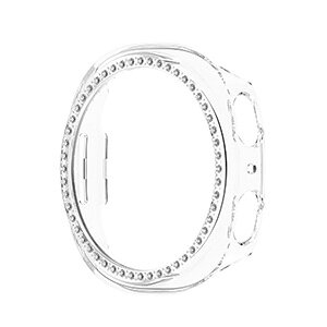 �T���X�� �M�����N�V�[ Samsung Galaxy Watch 9 40mm/44mm �N���A�P�[�X �E�F�A���u���[���E�X�}�[�g�E�H�b�` PC�f�� �r�W���[�t�� Galaxy Watch9 �����J�o�[ �X�P���g�� �P�[�X CASE �}���`�J���[ �ϏՌ� 