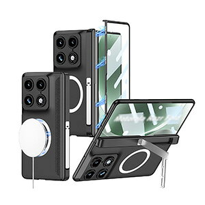 Motorola Razr Fold �P�[�X �ϏՌ� �J�o�[ �܂肽���݌^ �����K���X�t�B�����t�� �����K���X+PU���U�[+�v���X�`�b�N �X�^���h�@�\ �}�O�l�b�g���� ���C�����X�[�d�Ή� �t���ی� �q���W�ی� ���g��
