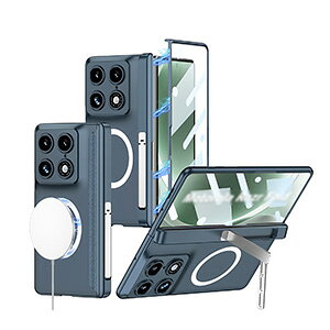 Motorola Razr Fold �P�[�X �ϏՌ� �J�o�[ �܂肽���݌^ �����K���X�t�B�����t�� �����K���X+PU���U�[+�v���X�`�b�N �X�^���h�@�\ �}�O�l�b�g���� ���C�����X�[�d�Ή� �t���ی� �q���W�ی� ���g��