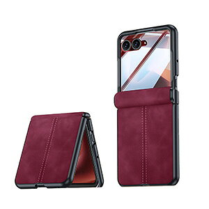 motorola razr 70/70s/70d �P�[�X razr 70 Ultra �ϏՌ� �J�o�[ �܂肽���݌^ PC+PU���U�[�f�� �T�u�f�B�X�v���C�t���ی�t�B���� �����K���X�t�� �X�}�z�ی�P�[�X ������ �����₷�� ���g���[�� ���[�U