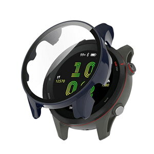 GARMIN Forerunner 255 Forerunner 255 Music �N���A�P�[�X �V���v���� �v���X�`�b�N�� PC&�����K���X ��ʕی� 2�d�\�� �J�o�[ CASE �ϏՌ� �ȒP���� �J�b�R���� �֗� ���p �y�� �l�C �K�[�~�� �E�H�b�` ��