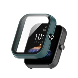 Amazfit Bip 3 Amazfit Bip 3 Pro クリアケース シンプルで プラスチック製 PC&強化ガラス 画面保護 2重構造 カバー CASE 耐衝撃 簡単装着 カッコいい 便利 実用 軽量 人気 ウォッチ おすすめ おしゃれ カバー ハードケース