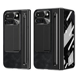 Google Pixel 9 Pro Fold Pixel Fold2 P[X Jo[ ܂肽ݎ X}[gtHP[X CASE PC&KX X^h@\ Pencil[@\ X}zیP[X ϏՌJo[ Ռh~ ֗ p wh~ 
