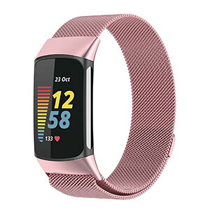 Fitbit Charge 6 �E�F�A���u���[���E�X�}�[�g�E�H�b�` ���� �o���h �I�V������ �����X�e�����X �r���v�x���g �����p �x���g �ւ��x���g �ȒP���� �u�₩ �g�тɕ֗� ���p �l�C �������� �������