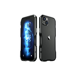 Apple �A�b�v�� �A�C�t�H�� iPhone 15 15 Plus 15 Pro 15 Pro Max �P�[�X �J�o�[ �A���~�����o���p�[ �g �t���[�� CASE �y�� �����₷�� �ϏՌ��J�o�[ �����h�~ �ʋC�� �M���U �����������ӂ� ���� �֗� ��
