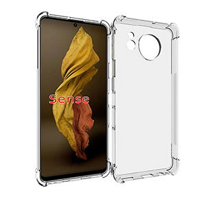 シャープ SHARP AQUOS sense8 ケース カバー スマートフォン クリア 保護 CASE 衝撃に強いTPU素材 耐衝撃カバー 落下防止 精密加工 衝撃防止 高級感があふれ 便利 実用 人気 透明 黄変防止 軽量 極薄