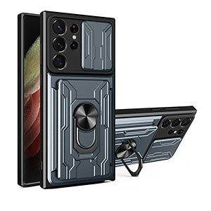 �T���X�� �M�����N�V�[ Samsung Galaxy S24 S24+ �P�[�X �J�o�[ TPU&PC �^�t�Ŋ�� �l���ϏՌ� �����h�~ �w��h�~ ��G�蔲�Q �X�^���h�@�\ �J�[�h���[ �J���������Y�ی� �����O�u���P�b�g�t�� �֗�