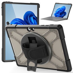 �}�C�N���\�t�g �T�[�t�F�X Go 4 Microsoft Surface Go 4 10.5�^(�C���`) �P�[�X �J�o�[ CASE �ϏՌ��J�o�[ 2�d�\�� PC&TPU�f�� �X�^���h�@�\ 360�x��] �Ў莝�� �Ў�Ŏ����đ��삵�₷�� ������� �S��