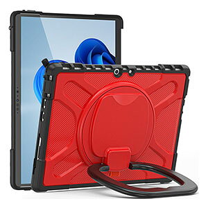 �}�C�N���\�t�g �T�[�t�F�X Go 4 Microsoft Surface Go 4 10.5�^(�C���`) �P�[�X �J�o�[ CASE �ϏՌ��J�o�[ 2�d�\�� PC&TPU�f�� �X�^���h�@�\ 360�x��] �Ў莝�� �Ў�Ŏ����đ��삵�₷�� ������� �S��