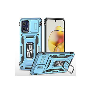 motorola Moto edge 40 neo �P�[�X �J�o�[ CASE �Ռ��ɋ���TPU&PC �����O�u���P�b�g�t�� �X�^���h�@�\ �ϏՌ��J�o�[ �Ռ��h�~ �w�ʃJ�o�[ �����O�t�� �J���������Y�ی� �����������ӂ� �֗� ���p �l�C 