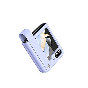 Samsung Galaxy Z Flip6 5G �P�[�X �J�o�[ �܂肽���݌^ Android �X�}�z�A�N�Z�T���[ PC&PU���U�[ �X�^���h�@�\ �����O�t�� CASE �ϏՌ� �y�� ���� �����₷�� ���킢�� �S�ʕی� ������� �J�b�R���� ��