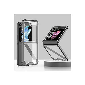 Samsung Galaxy Z Flip6 5G �P�[�X �J�o�[ �N���A�P�[�X �܂肽���݌^Android�X�}�z�A�N�Z�T���[ TPU�f�� CASE �ϏՌ��J�o�[ �y�� �l���̏Ռ��z���⋭ �����₷�� �S�ʕی� �J�b�R���� �֗� ���p �����P