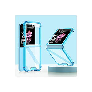 Samsung Galaxy Z Flip6 5G �P�[�X �J�o�[ �N���A�P�[�X �܂肽���݌^Android�X�}�z�A�N�Z�T���[ TPU�f�� CASE �ϏՌ��J�o�[ �y�� �l���̏Ռ��z���⋭ �����₷�� �S�ʕی� �J�b�R���� �֗� ���p �����P