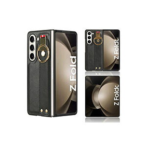サムスン ギャラクシー Z フォールド6 Samsung Galaxy Z Fold6 5G ケース カバー 折りたたみ型Androidスマホアクセサリー PC&PUレザー CASE 耐衝撃カバー リング付き スタンド機能 軽量 持ちやすい 全面保