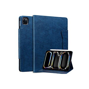 Apple iPad Air 13C` (M3`bv) 2025Ntf P[X Jo[ ^ubgP[X ϏՌJo[ CASE ^ 蒠^Jo[ J[h[ X^h@\ ubN^ PUU[ ubNJo[