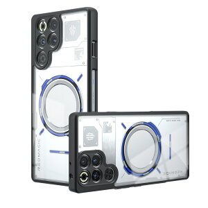 �k�r�A Nubia RedMagic 11 Pro/11 Pro+ �P�[�X �J�o�[ ����ق��肩���� CASE �Ռ��ɋ���2�d�\�� PC&TPU�f�� �N���A�P�[�X �ϏՌ� �l�����G�A�N�b�V�����\�� �֗� ���p �l�C ���� �y�� RedMagic 11 Pro �P�[