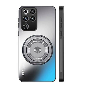 �k�r�A Nubia REDMAGIC 11 Air �N���A �P�[�X �w�ʗ̓o�� ����ق��肩���� �����O�t�� �X�^���h�@�\ CASE �Ռ��ɋ��� TPU&PC�f�� �}�b�g�^�C�v �ϏՌ��J�o�[ �Ռ��h�~ �l���̏Ռ��z���⋭ �l�C ��