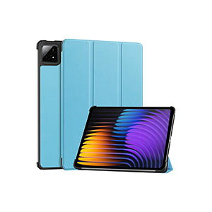 Xiaomi Poco Pad X1 11.2�C���` �P�[�X �蒠�^ �J�o�[ ���� �V���I�~ Poco Pad X1 11.2�^ PU���U�[�� �֗� �l�C �������� ������� �����₷�� ����h�~ �I�[�g�X���[�v �X�^���h�@�\ �������� �ϏՌ� �^
